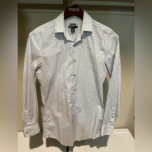 Men’s shirt bar ||| size s slim fit 100% cotton with butterflies.